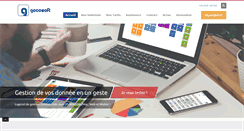 Desktop Screenshot of gecosoft.be