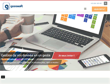 Tablet Screenshot of gecosoft.be